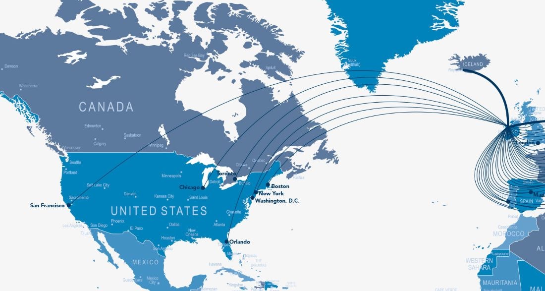 air cargo to usa canada